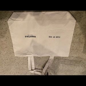 Fear of god essential reusable tote bag